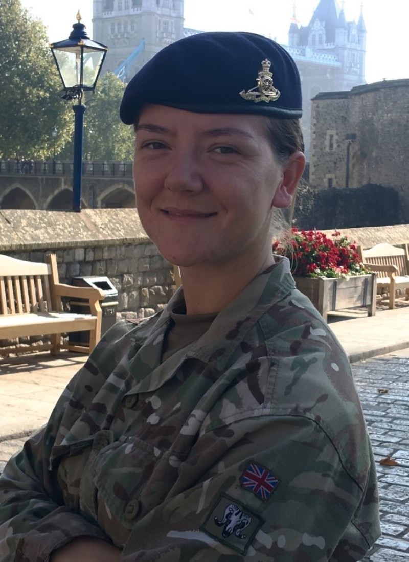 Main image for Sam’s changing guard at Buckingham Palace