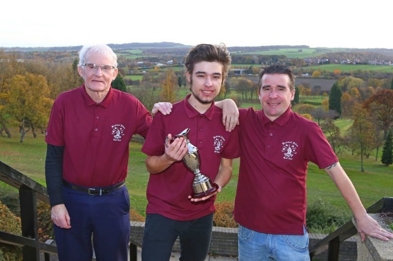 Main image for Golfing grandson swings into action to make family proud