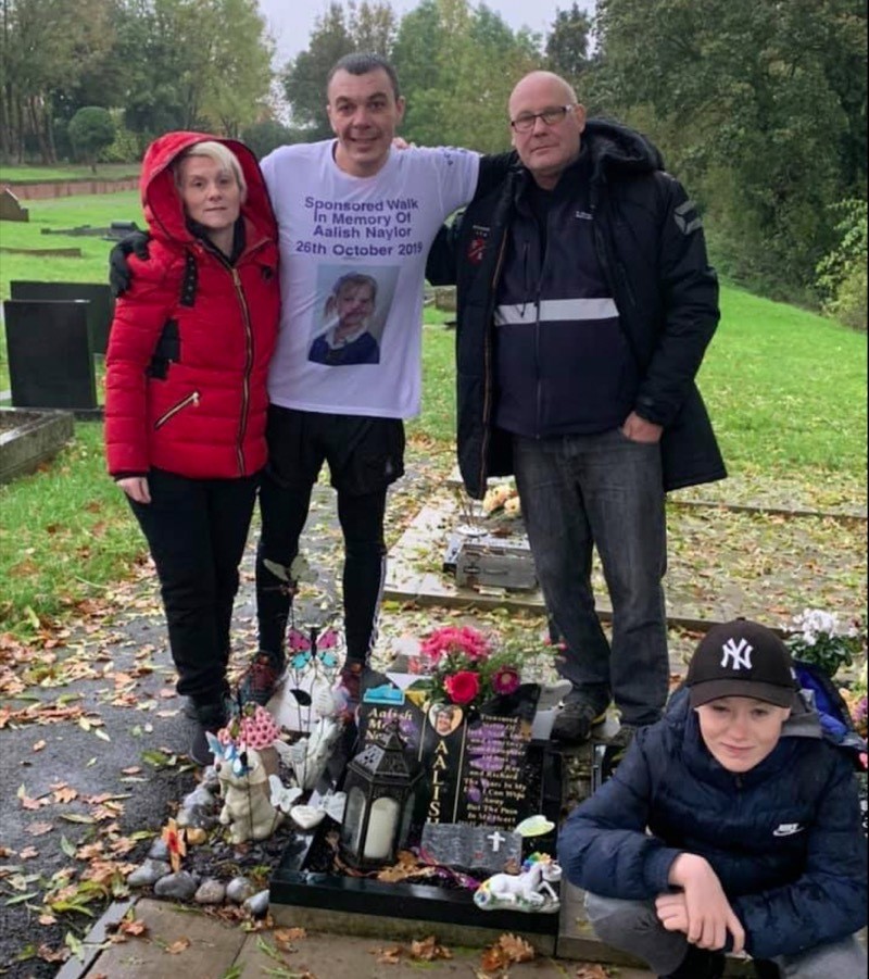 Main image for £1,000 raised in Aalish’s memory