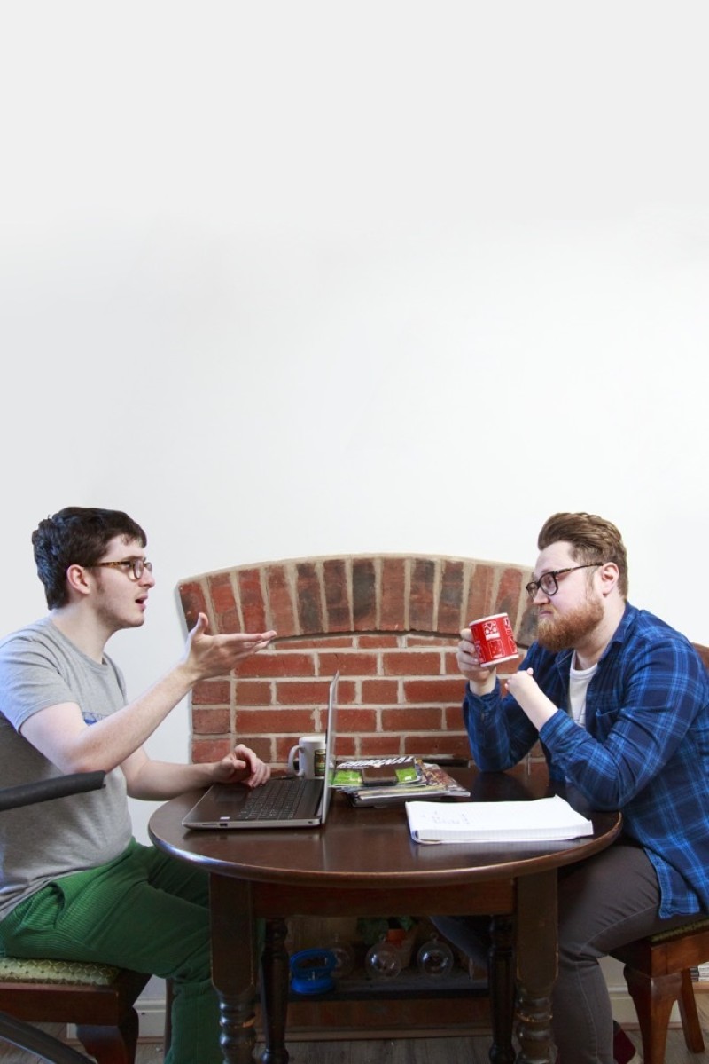 Main image for The disabled double act aiming for laughs