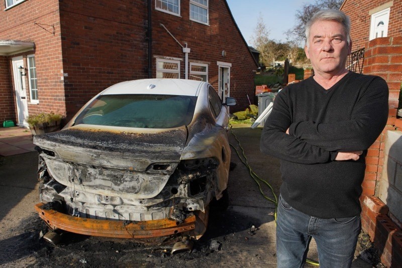 Main image for Ian’s pride and joy up in smoke