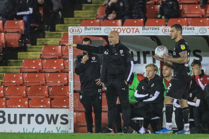 Main image for Murray has mixed emotions after night of 'mood swings' at Oakwell 