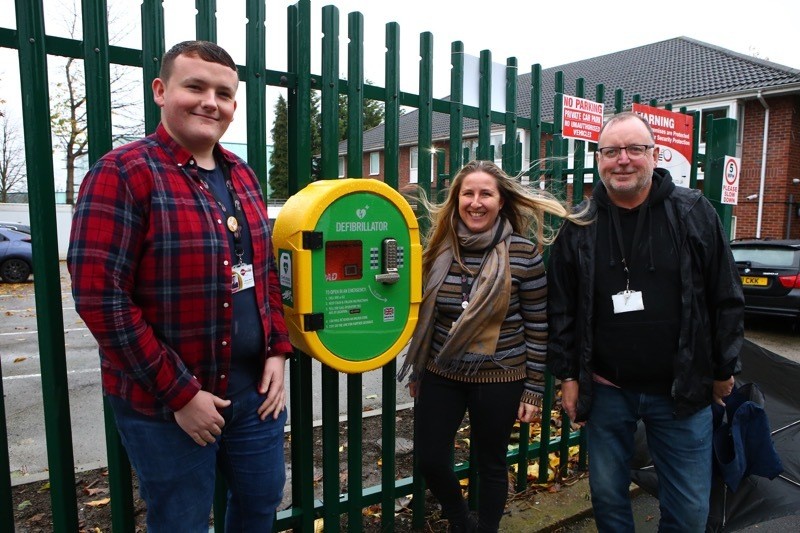 Main image for Runners were quick off mark to raise defib cash