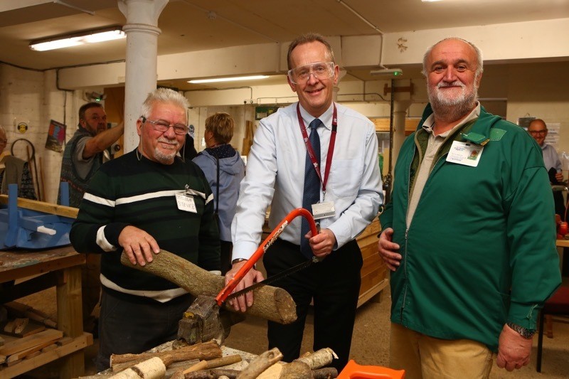 Main image for Council leader visits popular project