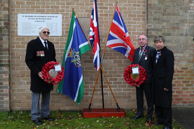 Main image for Tribute to veteran on poignant day