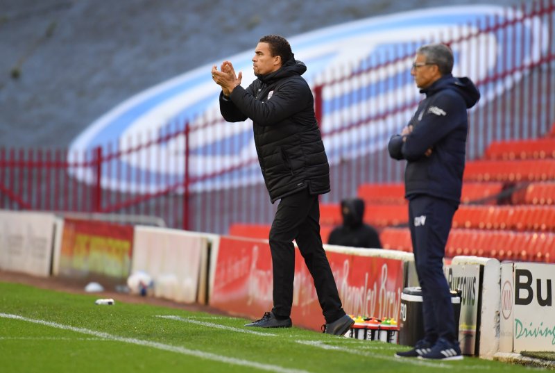 Main image for Barnsley players 'smell blood' but boss wary of Brentford threat