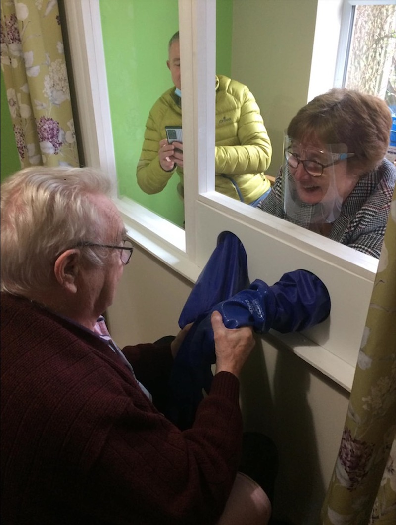 Main image for Care home visiting bonus reached
