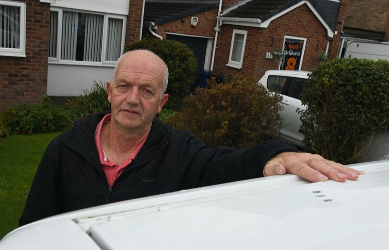 Main image for Lucky escape for motorist...
