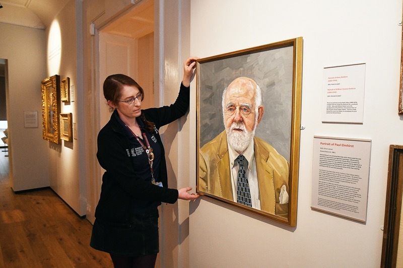 Main image for Artist’s painting arrives at the Cooper Gallery