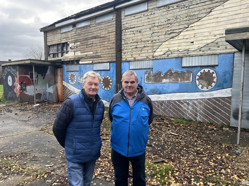 Main image for Fire-hit building set for demolition