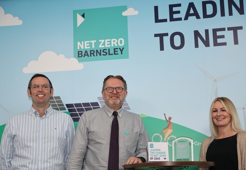 Main image for Council’s net-zero programme bags award