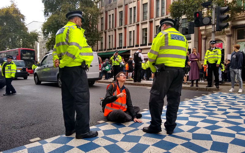 Main image for Climate protester vows to fight on