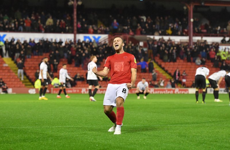Main image for Herbie delighted with first goal