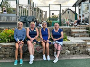 Main image for Tennis club celebrates year of development and wins