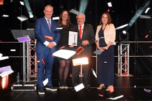 Main image for Artist Ashley bowled over by award win
