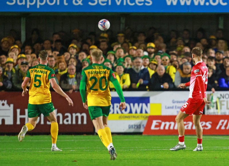 Main image for Barnsley through to FA Cup second round after Horsham victory
