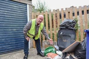 TOUGHER STANCE: Coun Steve Bullcock’s praised the council’s summer of action.