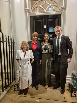 SUPPORT: Barnsley’s MPs with Chancellor Rachel Reeves.