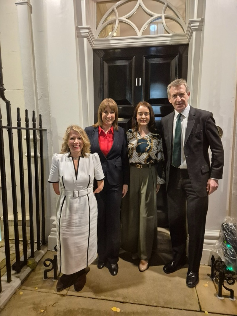 SUPPORT: Barnsley’s MPs with Chancellor Rachel Reeves.
