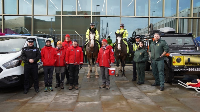 ACTION DAY: Operation Duxford hit Barnsley’s streets on Wednesday. Picture: Scott Firth.