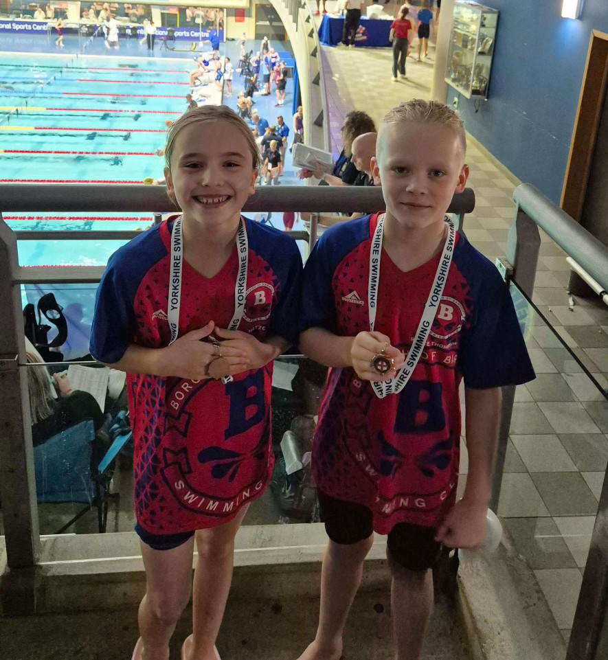 Success: Francesca Matze and Reece Thompson.