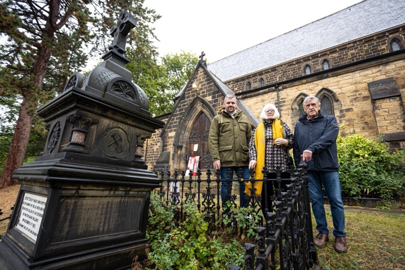 LIVES REMEMBERED: Coun Jake Lodge, Maureen Gennard and Peter Fairham.