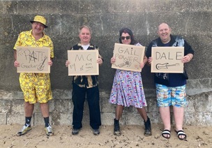 RELEASE: The band’s new album has just been released.