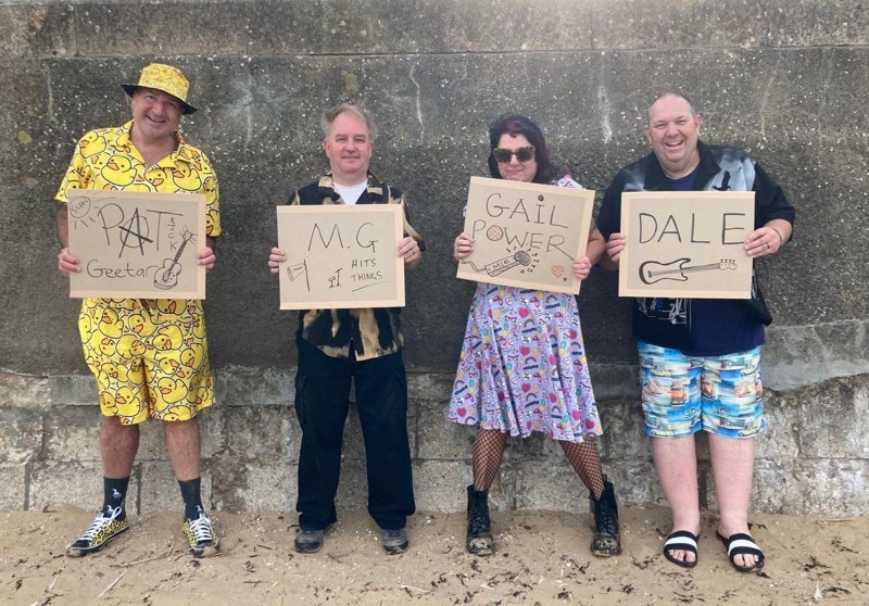 RELEASE: The band’s new album has just been released.