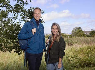 THURGOLAND VISIT: Dan and Helen.