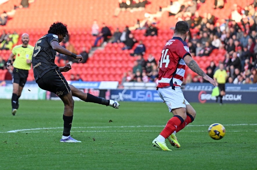 Main image for Yoganathan delighted to score first EFL goal