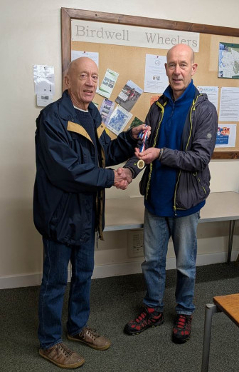 Trevor Mayne with Paul Heggie