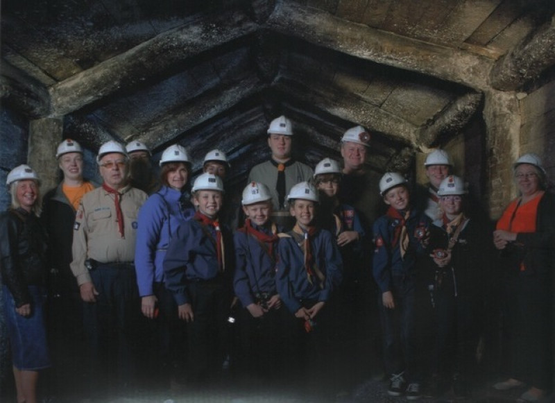 Main image for Scouts join up by going underground