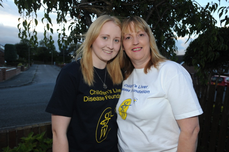 Main image for Survivor Kathryn completes skydive with mum