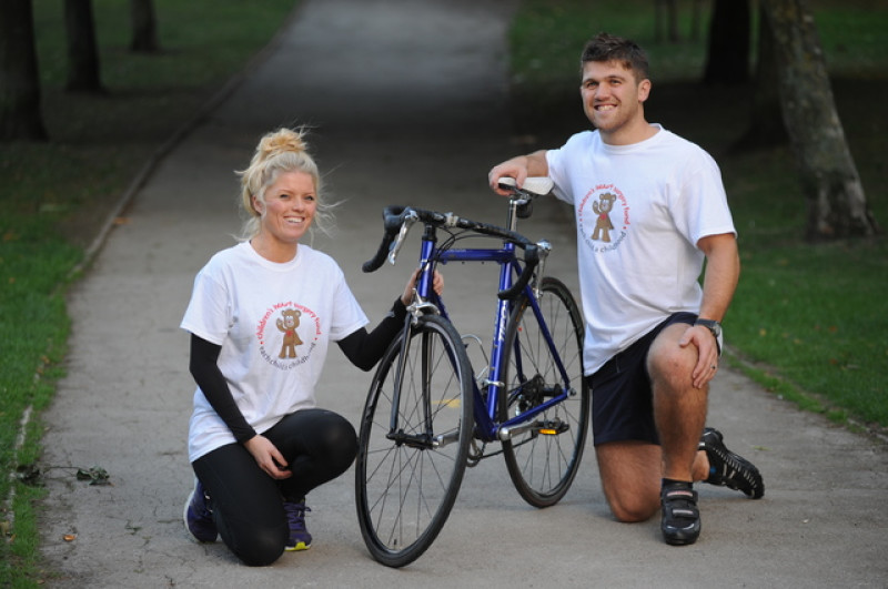Main image for Siblings cycle coast to coast for baby unit
