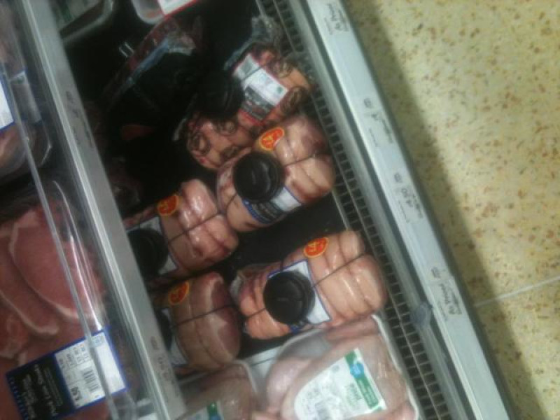 Main image for Supermarket tags meat to stop thieves