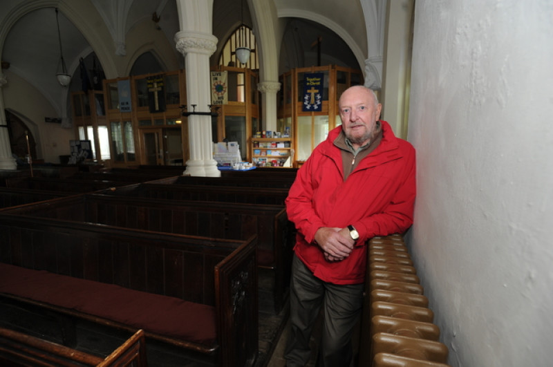 Main image for Church members feel the cold