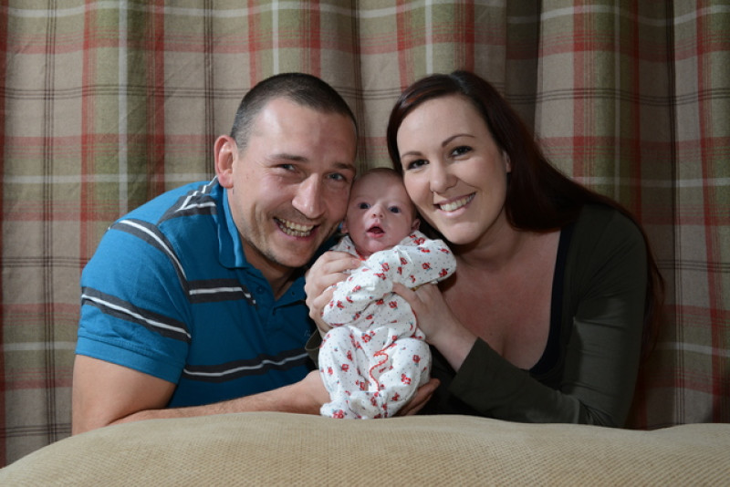 Main image for Daddy's girl Darcy gets warm welcome