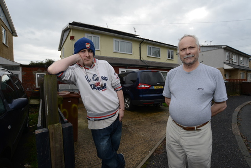 Main image for Residents worry after lightning strike damage