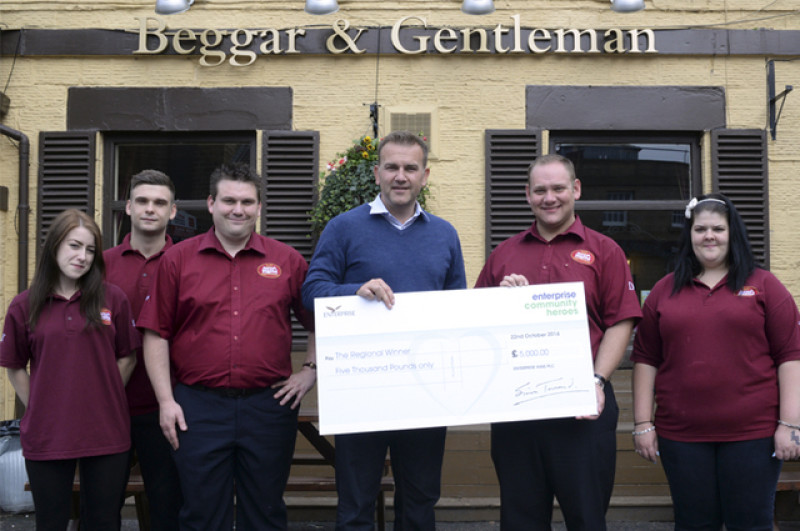 Main image for Publican uses prize money to fund local projects