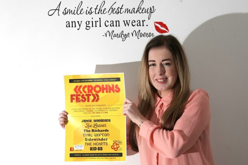 Main image for Young woman hit by chronic disease turns music promoter