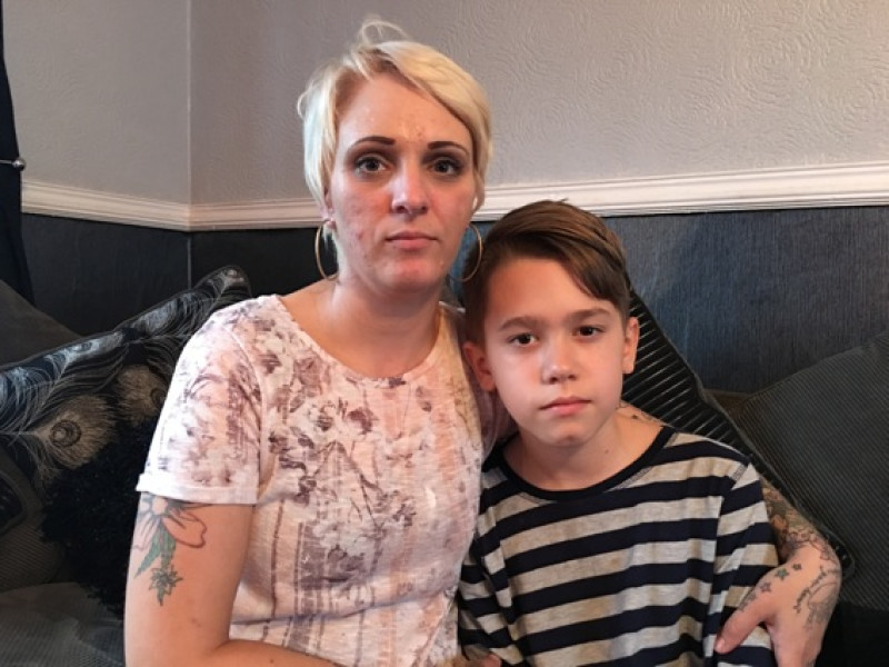 Main image for Furious mum hits out at clown craze