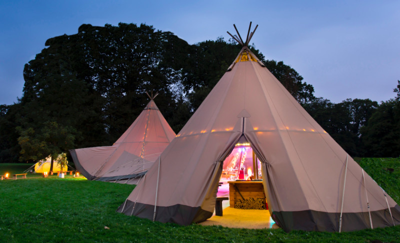 Main image for £20,000 repair bill after teepees slashed