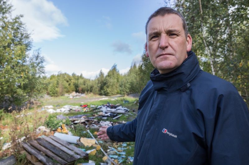 Main image for Shocking flytipping near ASOS highlights ‘out of control’ problem