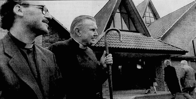 Main image for 1995: New church attacked by vandals