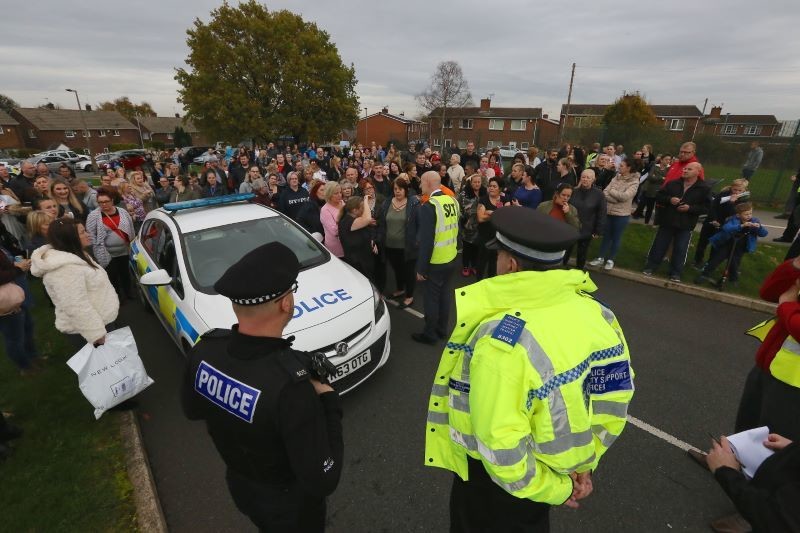 Main image for Anger at school gates