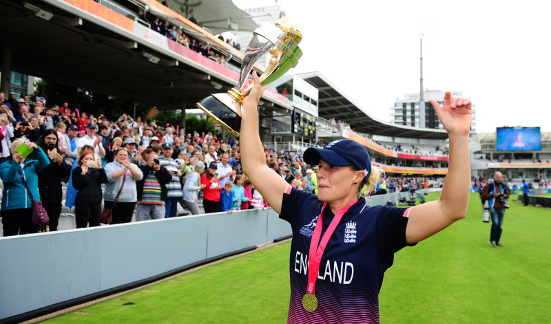 Main image for Brunt hoping to add Ashes win to World Cup