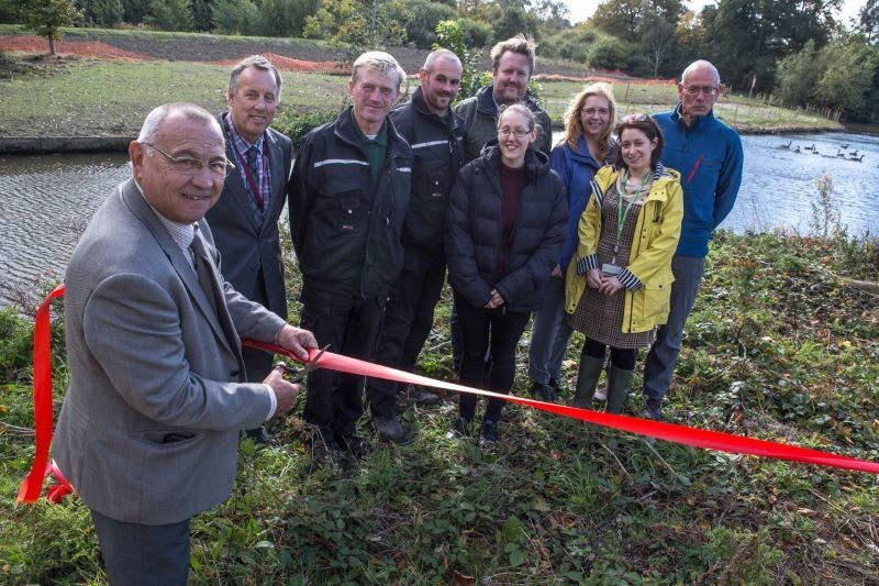Main image for Georgian lakes unveiled after renovation