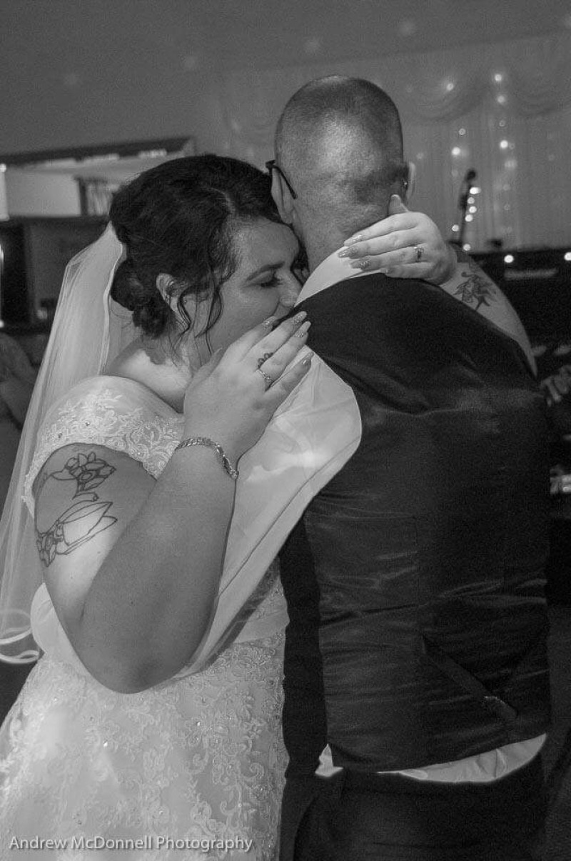 Main image for Couple tie knot with a little help from their friends