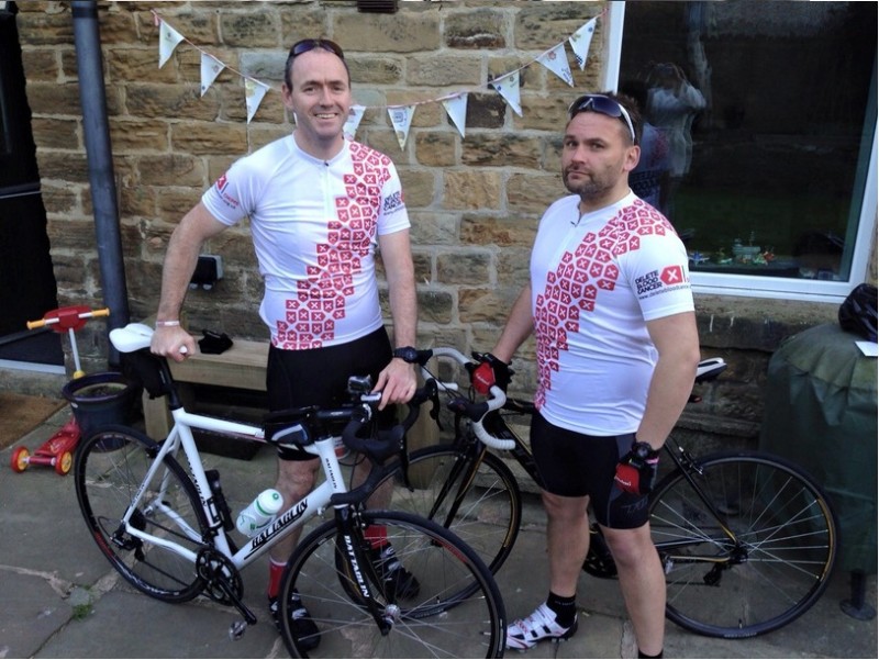 Main image for David is determined to glow in father’s memory
