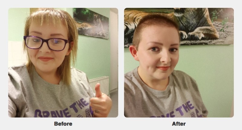 Main image for Adele braves the shave